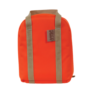 Padded Radio Bag. Bright orange rugged nylon construction, heavily padded interior for storing serial radios and modems.