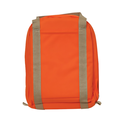 Padded Radio Bag. Bright orange rugged nylon construction, heavily padded interior for storing serial radios and modems.