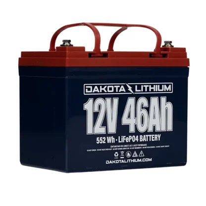 12V 46Ah LiFePO4 Deep Cycle Lithium Battery